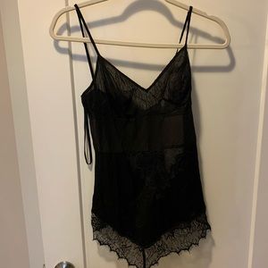 Bebe Black Tank Top